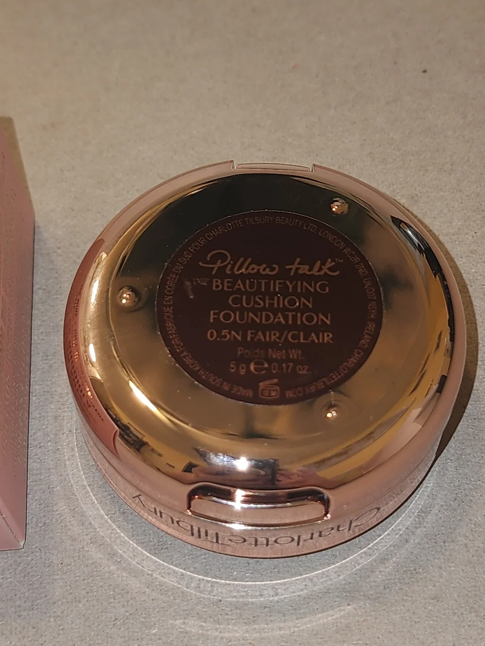 Charlotte Tilbury Pillow Talk Cushion Foundation – Pink Compact